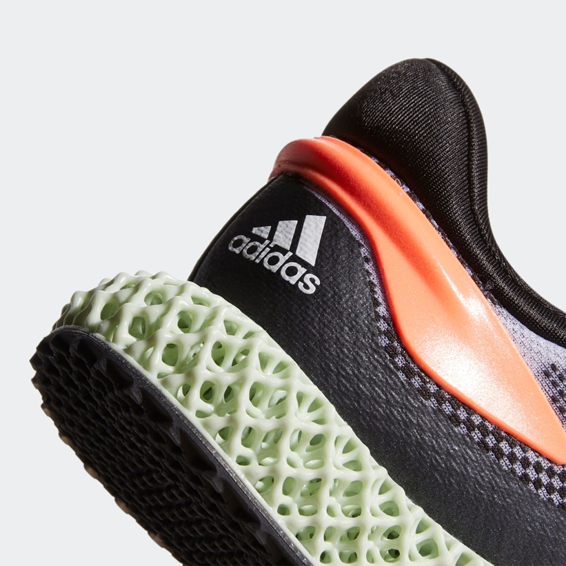 2/27発売！adidas 4D RUN 1.0 “White/Black/Signal Coral” (アディダス 4D ラン 1.0 “ホワイト/ブラック/シグナルコーラル”) [FW1233]