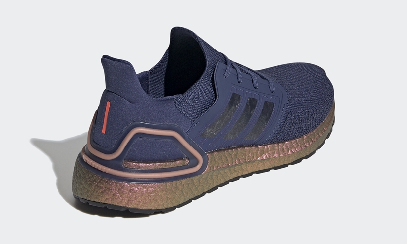 adidas ULTRA BOOST 20 “Tech Indigo/Legend Ink/Signal Coral” (アディダス ウルトラ ブースト 20 “テックインディゴ/レジェンドインク/シグナルコーラル”) [FV4394]