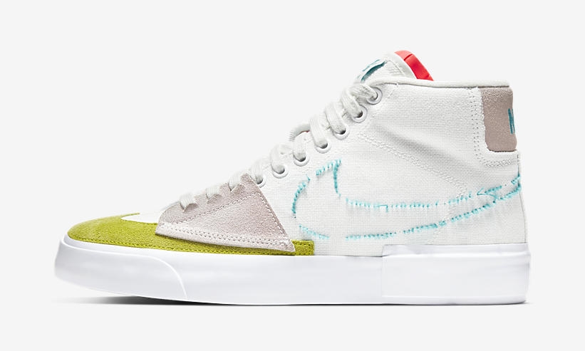 4/3発売！ナイキ SB ブレーザー ミッド エッジ “サミットホワイト/オレンジアクア” (NIKE SB BLAZER MID EDGE “Summit White/Orange Aqua”) [CI3833-101]