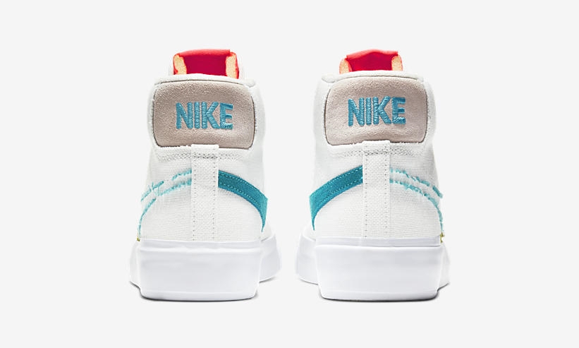 4/3発売！ナイキ SB ブレーザー ミッド エッジ “サミットホワイト/オレンジアクア” (NIKE SB BLAZER MID EDGE “Summit White/Orange Aqua”) [CI3833-101]