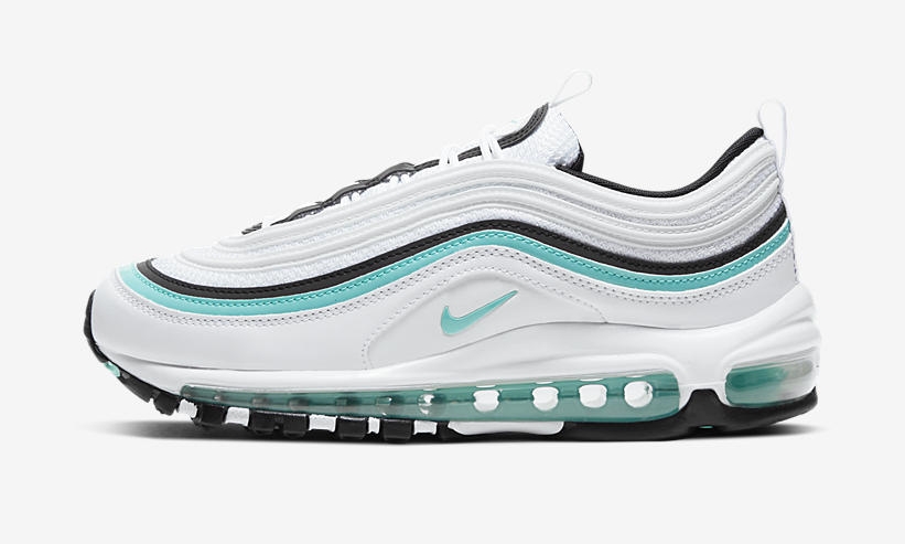 ナイキ ウィメンズ エア マックス 97 “ホワイト/オーロラグリーン” (NIKE WMNS AIR MAX 97 “White/Aurora Green”) [CZ3574-130]