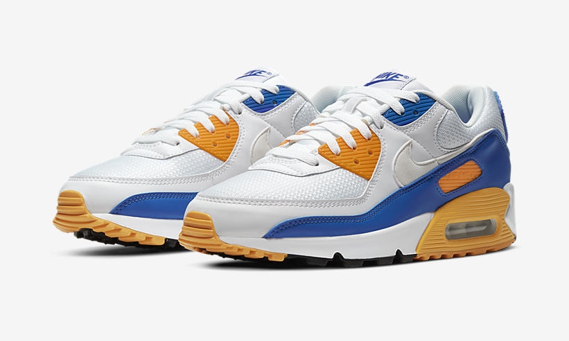 nike air max blue and yellow