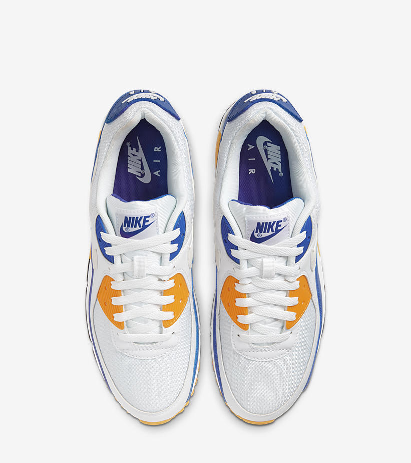 ナイキ エア マックス 90 “ホワイト/ブルー/イエロー” (NIKE AIR MAX 90 “White/Blue/Yellow”) [CT4352-101]