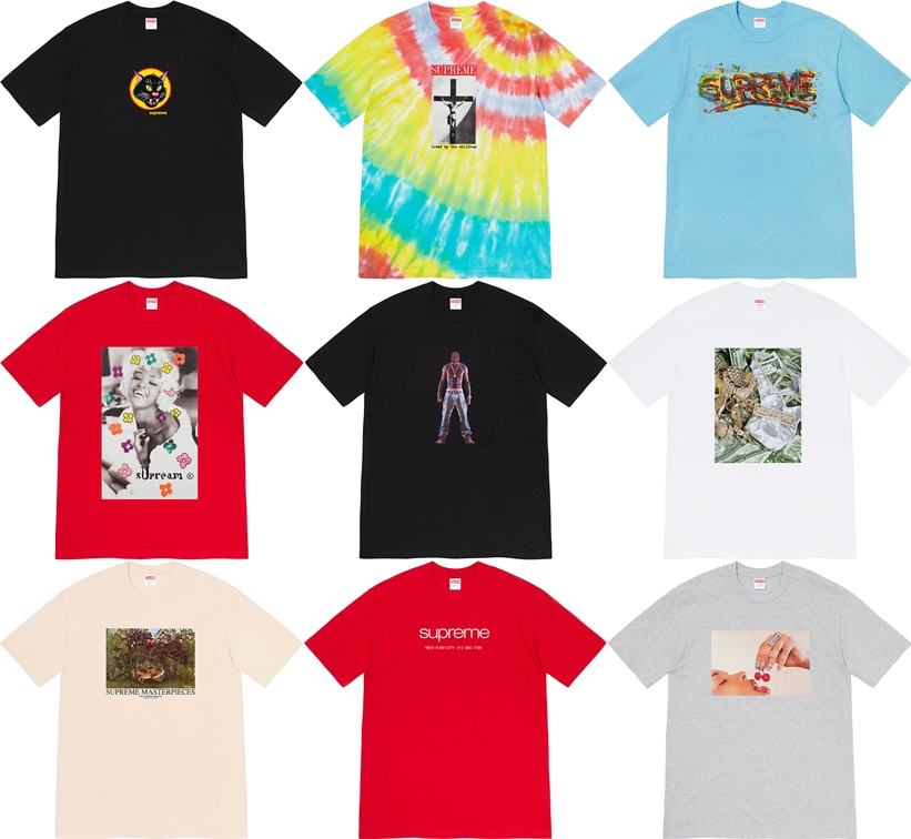 【Tシャツ/TEE まとめ】 シュプリーム (SUPREME) 2020 SPRING/SUMMER コレクション (2020年 春夏)