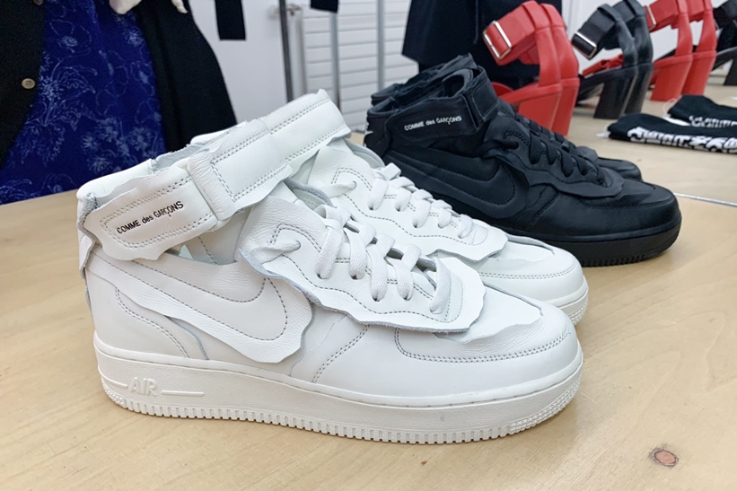 国内 10/31 発売！COMME des GARCONS × NIKE AIR FORCE 1 MID (コム デ ギャルソン ナイキ エア フォース 1 ミッド) [DC3601-001/DC3601-100]