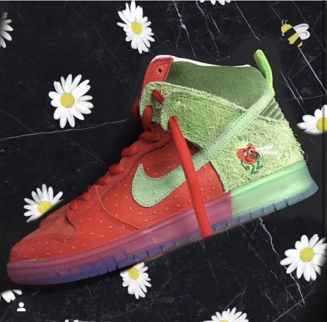 【国内 10/30 発売】ナイキ SB ダンク ハイ “ストロベリーコーフ” (NIKE SB DUNK HIGH “Strawberry Cough”) [CW7093-600]