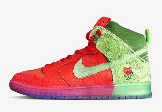 【国内 10/30 発売】ナイキ SB ダンク ハイ “ストロベリーコーフ” (NIKE SB DUNK HIGH “Strawberry Cough”) [CW7093-600]