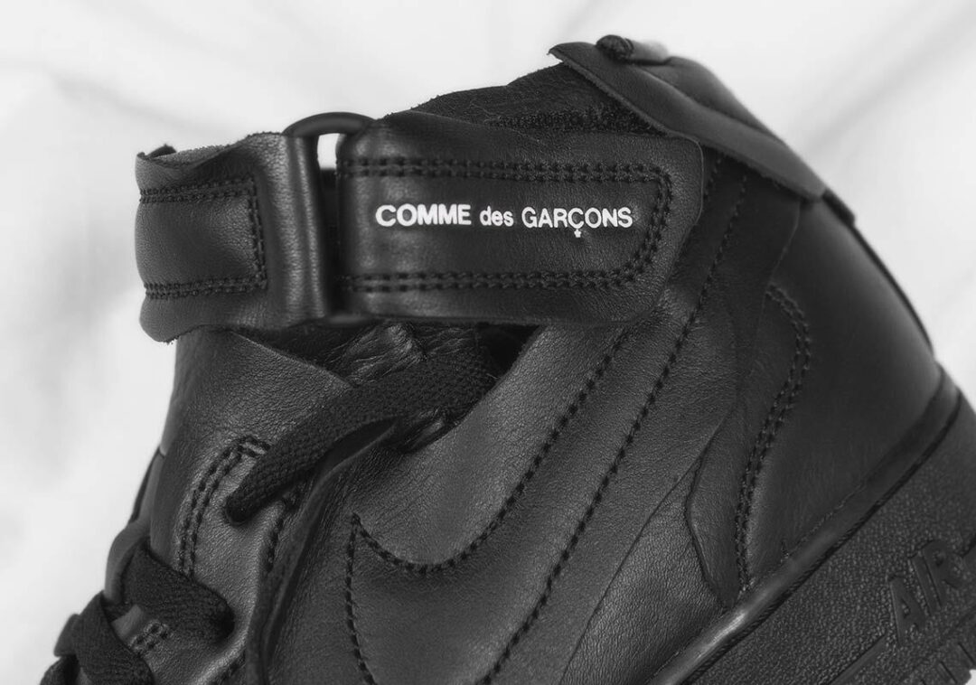 国内 10/31 発売！COMME des GARCONS × NIKE AIR FORCE 1 MID (コム デ ギャルソン ナイキ エア フォース 1 ミッド) [DC3601-001/DC3601-100]