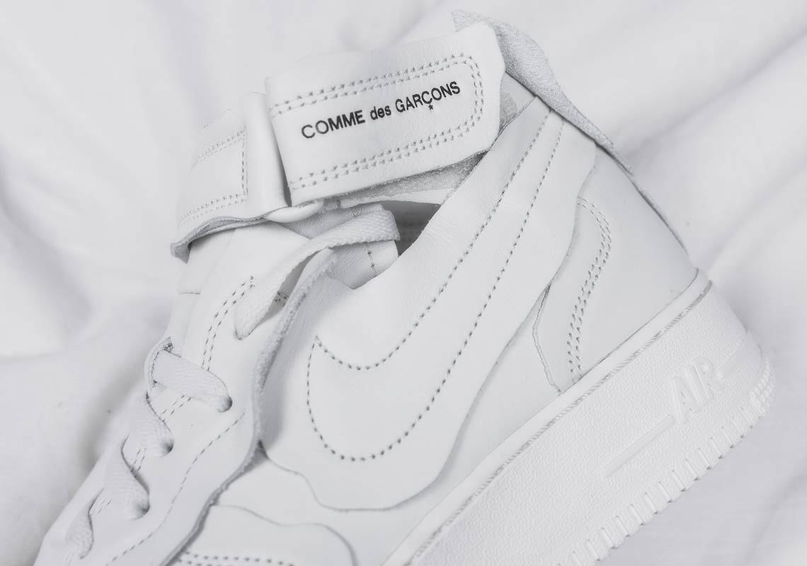 国内 10/31 発売！COMME des GARCONS × NIKE AIR FORCE 1 MID (コム デ ギャルソン ナイキ エア フォース 1 ミッド) [DC3601-001/DC3601-100]