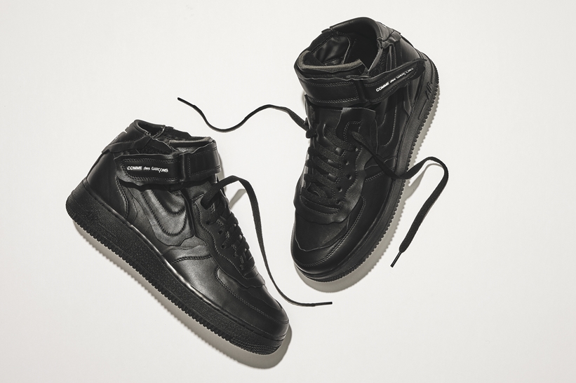 国内 10/31 発売！COMME des GARCONS × NIKE AIR FORCE 1 MID (コム デ ギャルソン ナイキ エア フォース 1 ミッド) [DC3601-001/DC3601-100]