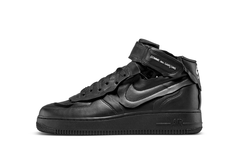 国内 10/31 発売！COMME des GARCONS × NIKE AIR FORCE 1 MID (コム デ ギャルソン ナイキ エア フォース 1 ミッド) [DC3601-001/DC3601-100]