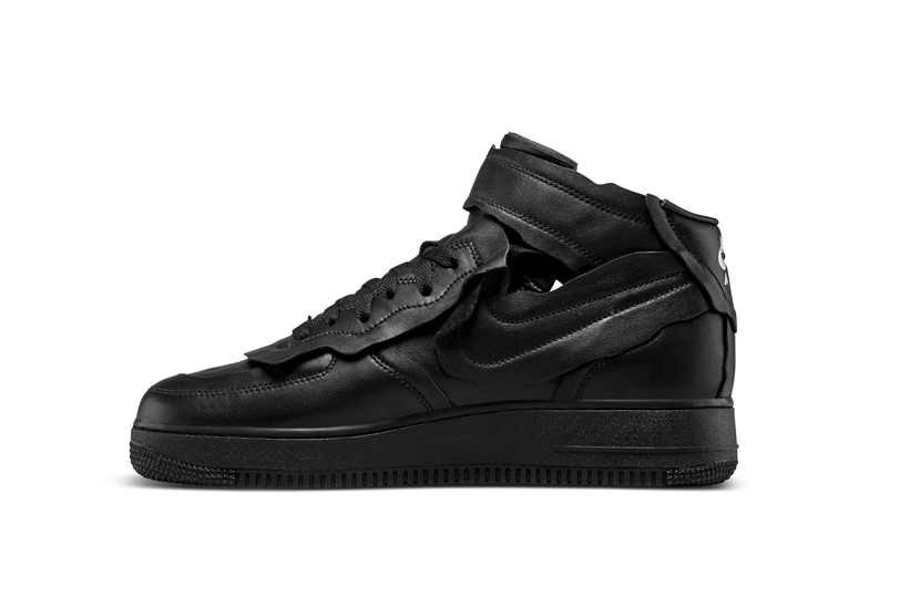 国内 10/31 発売！COMME des GARCONS × NIKE AIR FORCE 1 MID (コム デ ギャルソン ナイキ エア フォース 1 ミッド) [DC3601-001/DC3601-100]