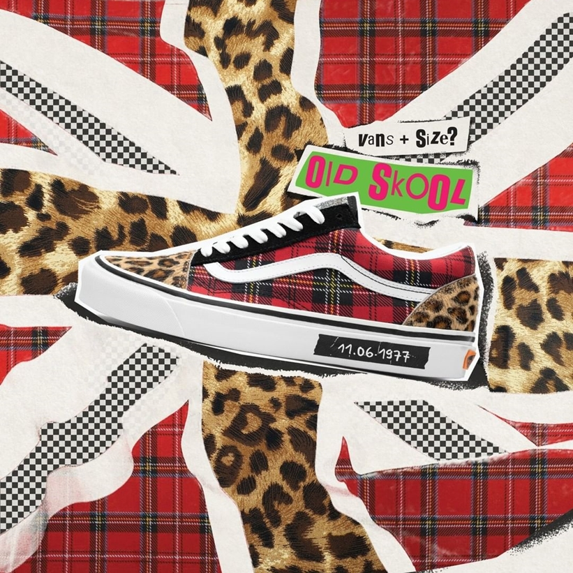 size? × VANS OLD SKOOL “Three Stages of Punk” (サイズ? バンズ オールドスクール “スリー・ステージ・オブ・パンク”)