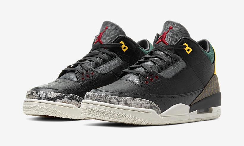 5/23発売予定！ナイキ エア ジョーダン 3 レトロ SE QS “ブラック/アニマルパターン” (NIKE AIR JORDAN 3 RETRO SE QS “Black/Animal”) [CK4344-001]