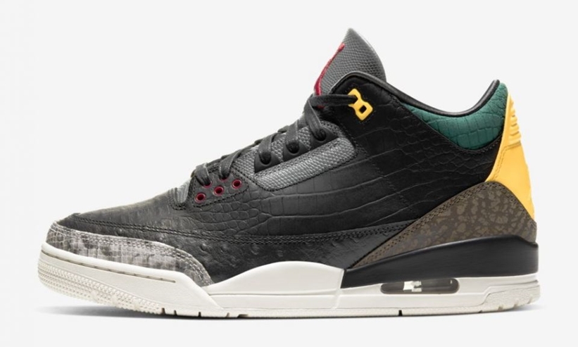 5/23発売予定！ナイキ エア ジョーダン 3 レトロ SE QS “ブラック/アニマルパターン” (NIKE AIR JORDAN 3 RETRO SE QS “Black/Animal”) [CK4344-001]