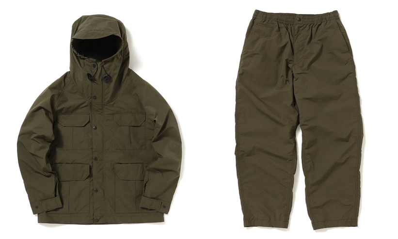 THE NORTH FACE PURPLE LABEL for Pilgrim Surf+Supply “Mountain Parka/Shirred Pant”が4月上旬発売 (ザ・ノース・フェイス パープルレーベル ピルグリム サーフ+サプライ)