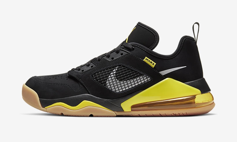 3月発売！ナイキ ジョーダン マーズ 270 ロー “ブラック/イエロー” (NIKE JORDAN MARS 270 “Black/Yellow”) [CK1196-007]