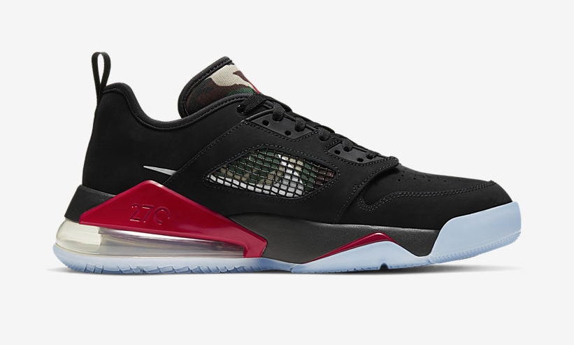 3月発売！ナイキ ジョーダン マーズ 270 ロー “ブラック/ユニバーシティレッド/カモ” (NIKE JORDAN MARS 270 “Black/University Red/Camo”) [CK1196-008]