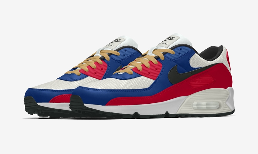 【NIKE BY YOU】新たなカラーが選択可能！ナイキ エア マックス 90 (NIKE AIR MAX 90)