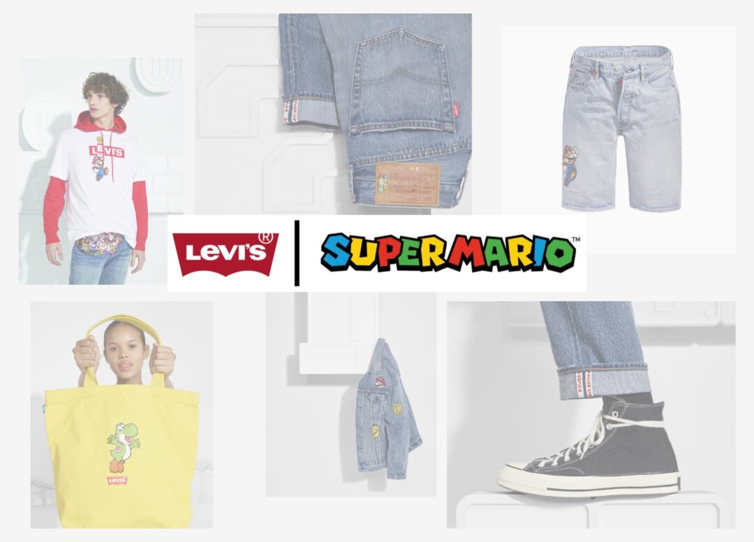 スーパーマリオとリーバイスがコラボ！ Levi’s × SUPER MARIO が4/1発売！