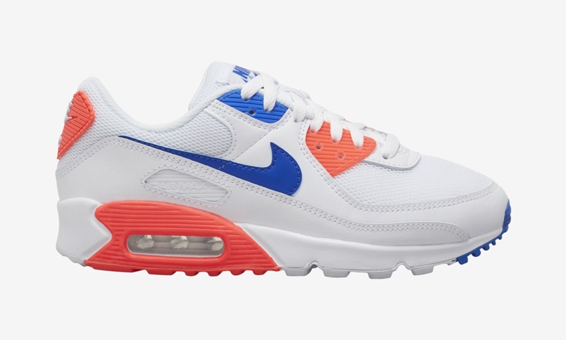 ナイキ エア マックス 90 “ホワイト/ブルー/オレンジ” (NIKE AIR MAX 90 “White/Blue/Orange”) [CT1039-100]