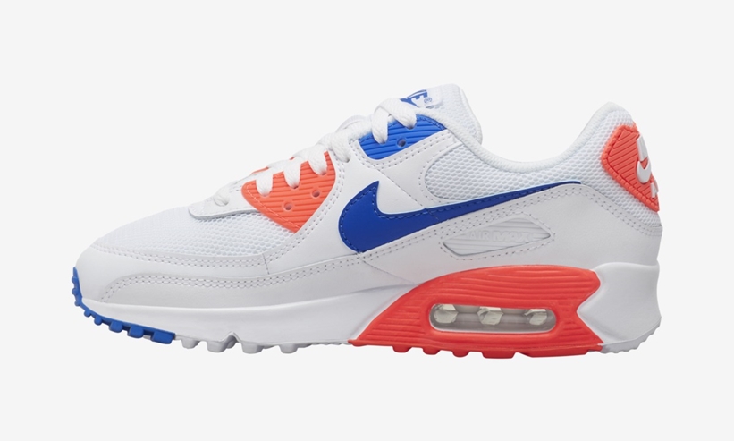 ナイキ エア マックス 90 “ホワイト/ブルー/オレンジ” (NIKE AIR MAX 90 “White/Blue/Orange”) [CT1039-100]