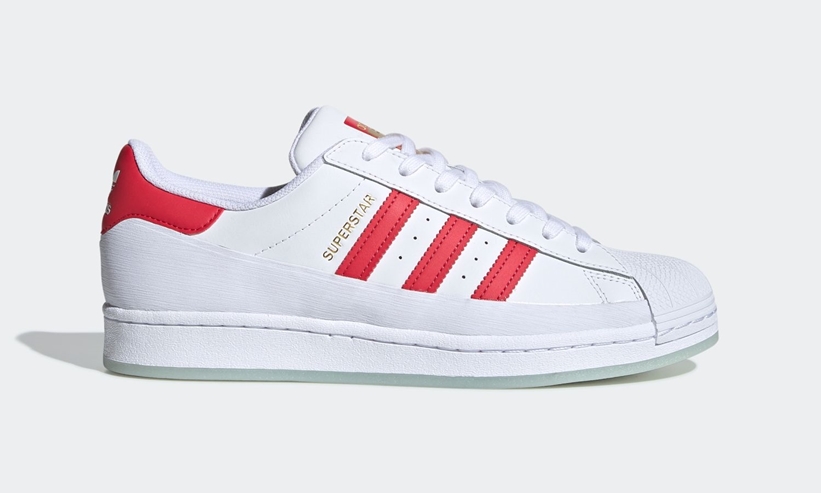 3/5発売！耐久性とモダンなスタイルで進化を遂げたadidas Originals SUPERSTAR MG “White/Glory Red” (アディダス オリジナルス スーパースター MG “ホワイト/グローリーレッド”) [FV3031]