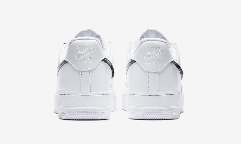 ナイキ エア フォース 1 07 ロー “スネーク/ヘアースウッシュ” ホワイト/サンダーストーム” (NIKE AIR FORCE 1 07 LOW “Snake/Hair Swoosh” White/Thunderstorm) [CW7567-100]