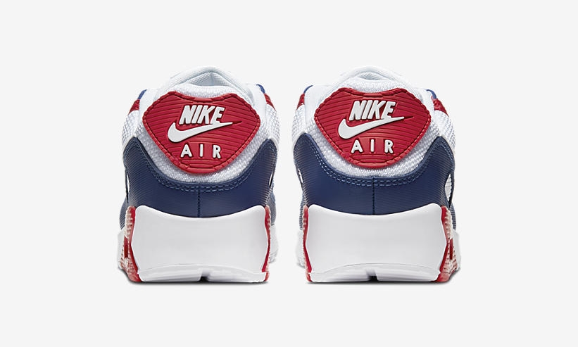 ナイキ エア マックス 90 “ホワイト/ネイビー/レッド” (NIKE AIR MAX 90 “White/Navy/Red”) [CW5456-100]