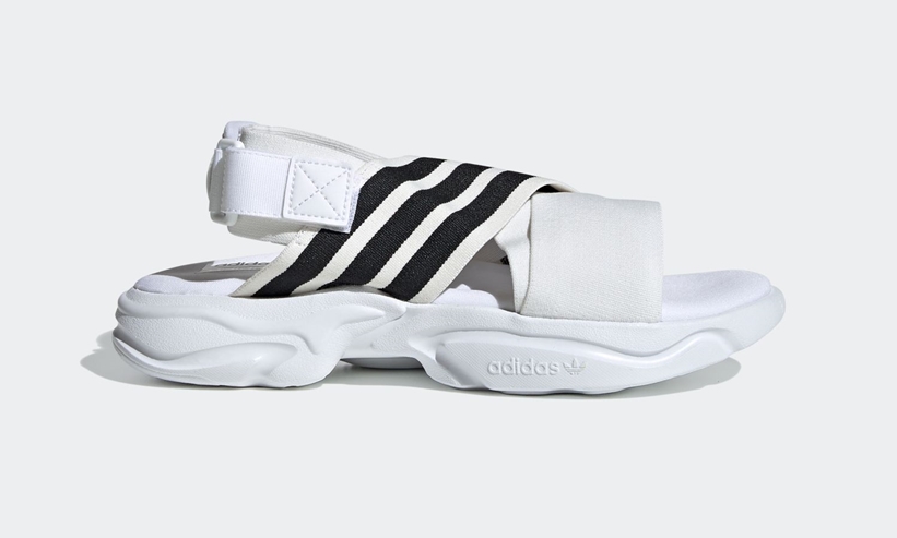 ビーチでスニーカーのように履けるユニセックスサンダル「MAGMUR SANDALS」がアディダスから発売 (adidas Originals) [EF5848,5863,5864]