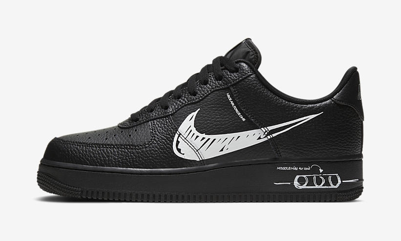 ナイキ エア フォース 1 ロー “ブラック/ホワイト” (NIKE AIR FORCE 1 LOW “Black/White”) [CW7581-001]