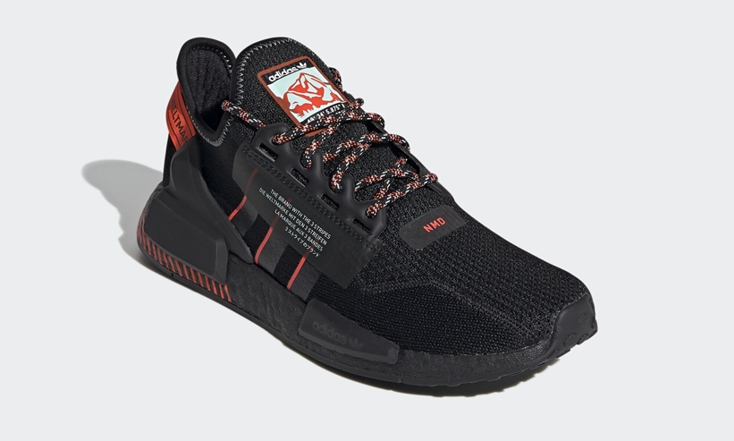 adidas Originals NMD_R1 V2 “Balck/White/Red” (アディダス オリジナルス エヌ エム ディー ブイツー “ブラック/ホワイト/レッド”) [FW6409/FW6410]