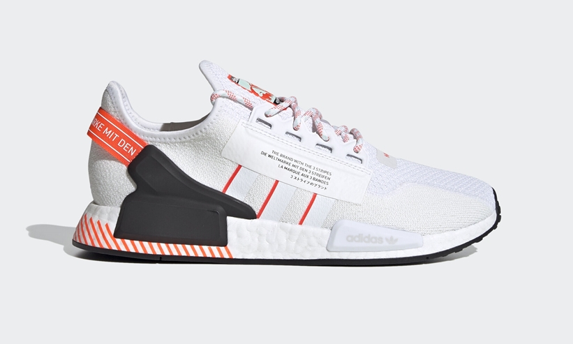 adidas Originals NMD_R1 V2 “Balck/White/Red” (アディダス オリジナルス エヌ エム ディー ブイツー “ブラック/ホワイト/レッド”) [FW6409/FW6410]