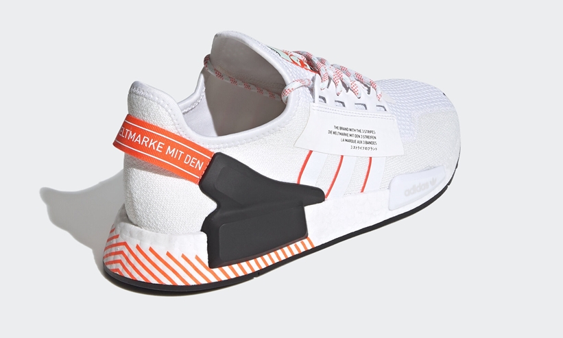 adidas Originals NMD_R1 V2 “Balck/White/Red” (アディダス オリジナルス エヌ エム ディー ブイツー “ブラック/ホワイト/レッド”) [FW6409/FW6410]