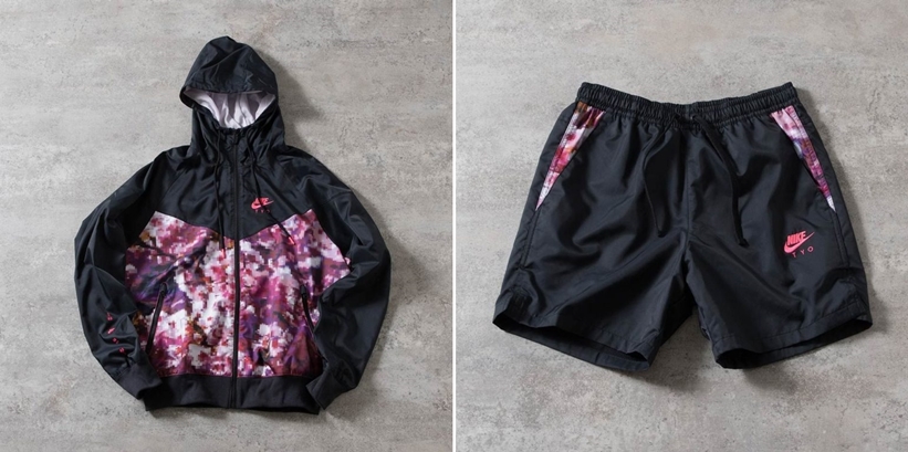 3/14発売！「サクラ」をモチーフにしたNIKE AS M NSW TOKYO FLORAL WOVEN JACKET/SHORTS (ナイキ スポーツウェア "チェリーブロッサム" 東京 トウキョウ フローラルウーブン ジャケット/ショーツ [CU4032,CU4033-016]