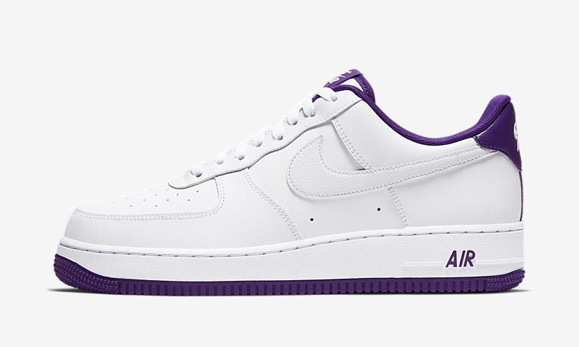 ナイキ エア フォース 1 07 2 ロー “ホワイト/ボルテージパープル” (NIKE AIR FORCE 1 07 2 LOW “White/Voltage Purple”) [CJ1380-100]