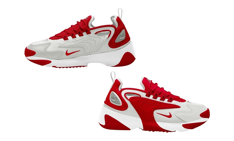 ABC-MART限定！ナイキ ズーム 2K “フォトンダスト/ユニバーシティレッド” (NIKE ZOOM 2K “Photon/University Red”) [AO0269-012]