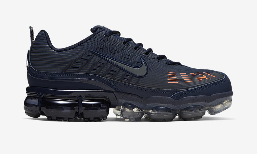 ナイキ エア ヴェイパーマックス 360 “オブシディアン/トータルオレンジ” (NIKE AIR VAPORMAX 360 “Obsidian/Total Orange”) [CW7480-400]