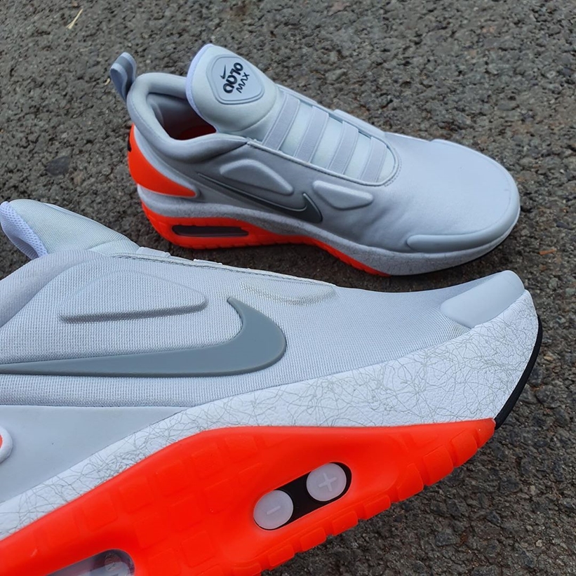 2020年発売予定！ナイキ アダプト LE 1.0 “グレー/オレンジ” (NIKE ADAPT LE 1.0 “Grey/Orange”) [CZ0232-002]