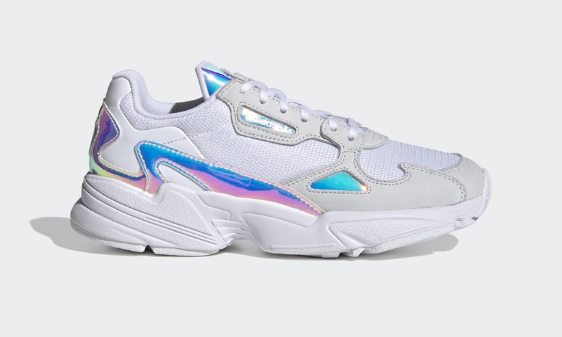 【3/14発売】国内 atmos/adidas限定！adidas Originals WMNS FALCON “HOLOGRAM” (アディダス オリジナルス ウィメンズ ファルコン “ホログラム”) [FX3432]