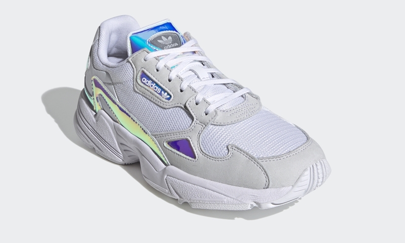 【3/14発売】国内 atmos/adidas限定！adidas Originals WMNS FALCON “HOLOGRAM” (アディダス オリジナルス ウィメンズ ファルコン “ホログラム”) [FX3432]