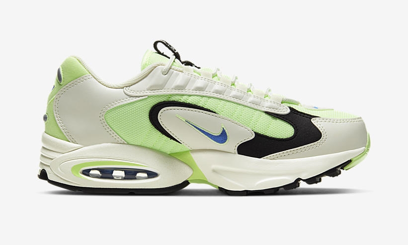 【3/13発売】国内atmos限定！ナイキ エア マックス トライアックス “ホワイト/バーレイボルト” (NIKE AIR MAX TRIAX “White/Barely Volt”) [CT1104-700]