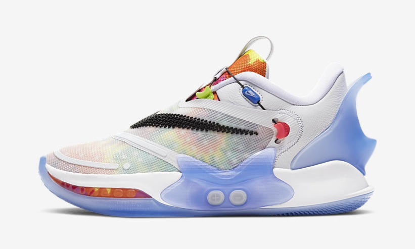 ナイキ アダプト BB2 バスケットボール “ホワイト/マルチ” (NIKE ADAPT BB2 {BASKET BALL} “White/Multi”) [BQ5397-100]