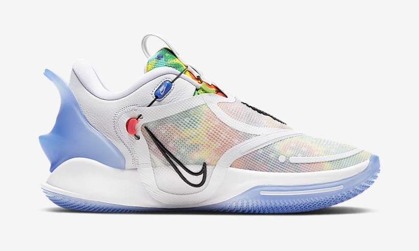 ナイキ アダプト BB2 バスケットボール “ホワイト/マルチ” (NIKE ADAPT BB2 {BASKET BALL} “White/Multi”) [BQ5397-100]