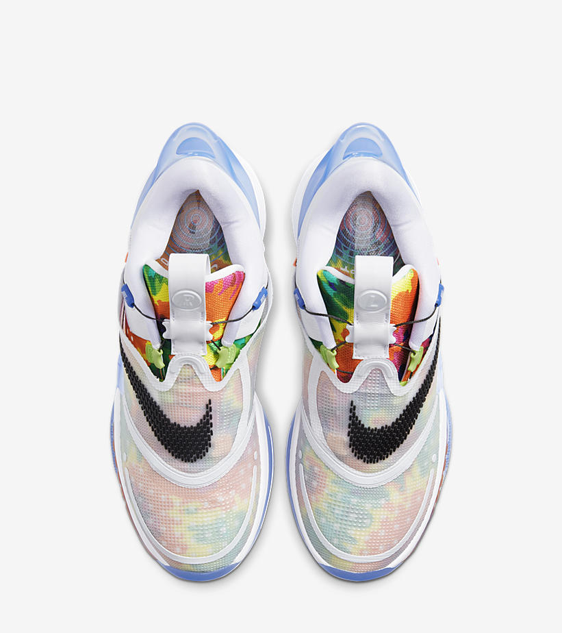 ナイキ アダプト BB2 バスケットボール “ホワイト/マルチ” (NIKE ADAPT BB2 {BASKET BALL} “White/Multi”) [BQ5397-100]