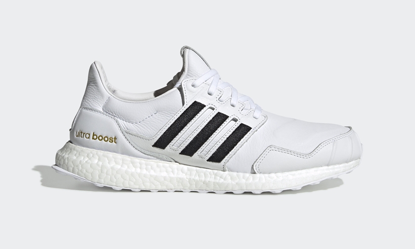 4/1発売！adidas ULTRA BOOST DNA LEATHER “White/Black” (アディダス ウルトラ ブースト DNA レザー “ホワイト/ブラック”) [EH1210]