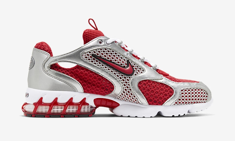 4/13発売！ナイキ エア ズーム スピリドン ケージ 2 ライト “グレー/レッド” (NIKE AIR ZOOM SPIRIDON CAGE 2 LIGHT “Grey/Red”) [CJ1288-001,600]