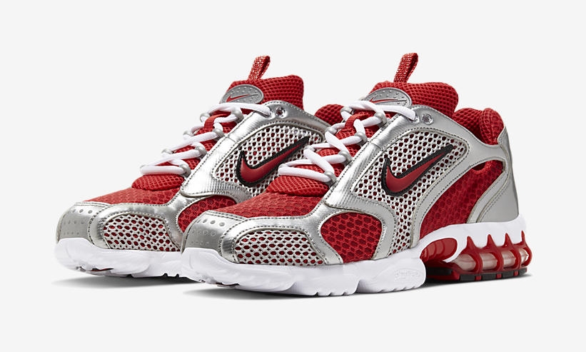 4/13発売！ナイキ エア ズーム スピリドン ケージ 2 ライト “グレー/レッド” (NIKE AIR ZOOM SPIRIDON CAGE 2 LIGHT “Grey/Red”) [CJ1288-001,600]