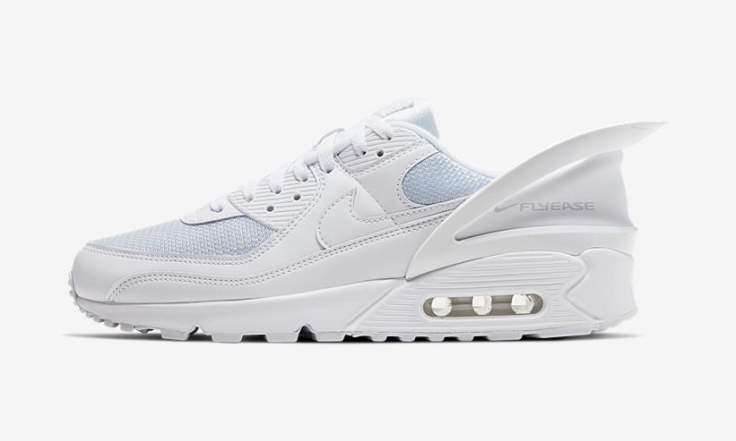 4/4発売！ナイキ エア マックス 90 フライイーズ “ホワイト” (NIKE AIR MAX 90 FLYEASE “White”) [CU0814-102]