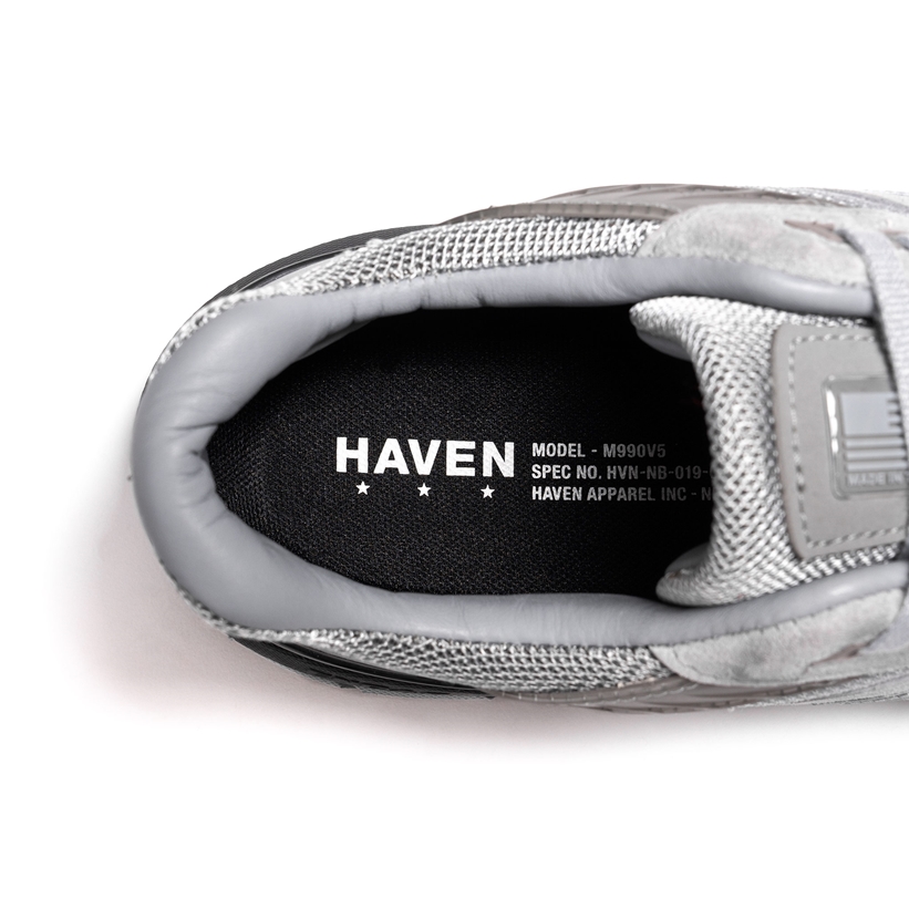 HAVEN × New Balance 990 RG5 “Grey/Cordura/Reflective”が3/14から発売 (ヘブン ニューバランス “グレー/コーデュラ/リフレクティブ”)